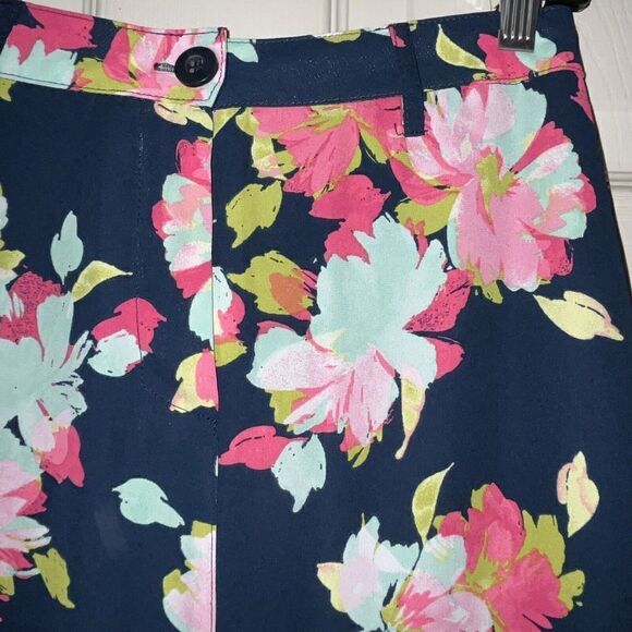 Kut from the Kloth Mindy Floral Maxi Skirt Women's 0P Side Slit Boho Hippie - Picture 6 of 13